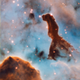 This pillar is part of the massive star cluster Trumpler 14. (Image: ESO/A. McLeod)